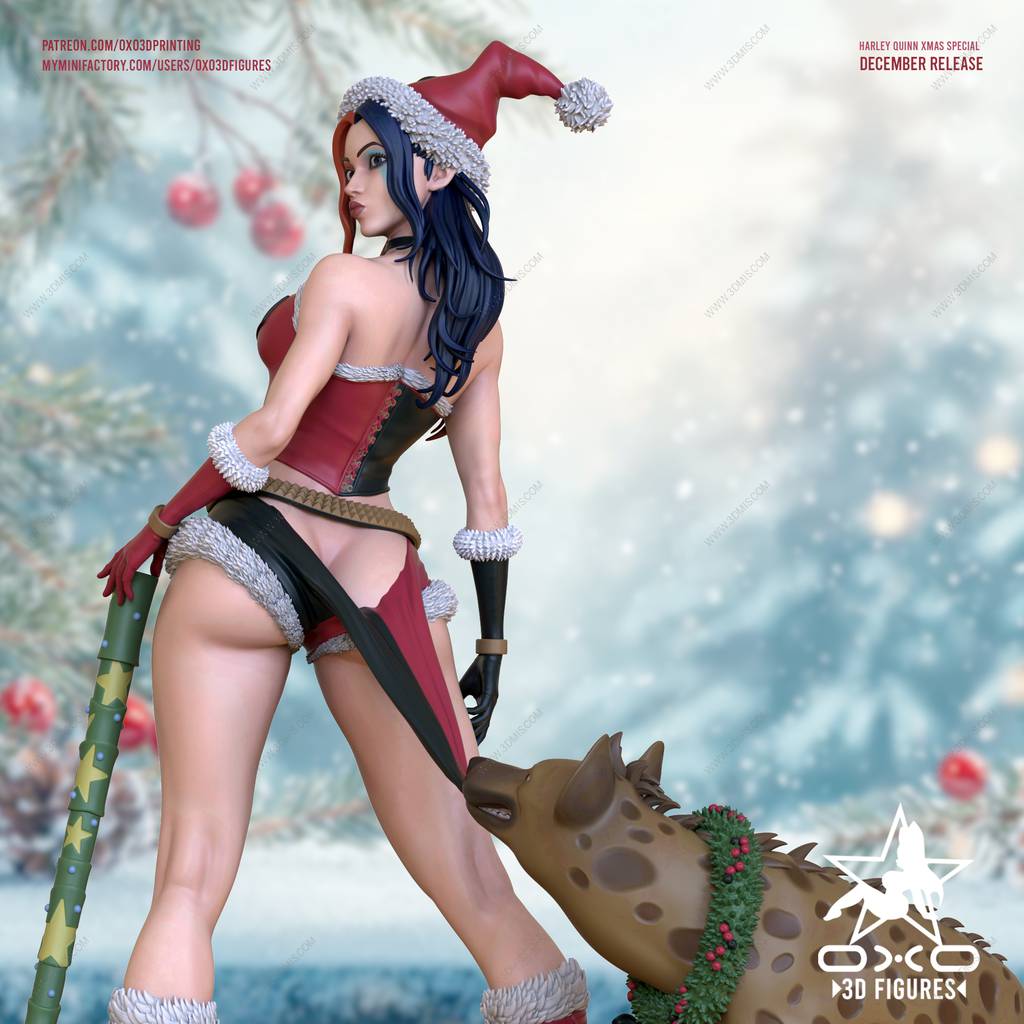 P站图纸印象馆 OXO3D DC漫画 哈莉·奎茵 OXO3D DC漫画 哈莉·奎茵
