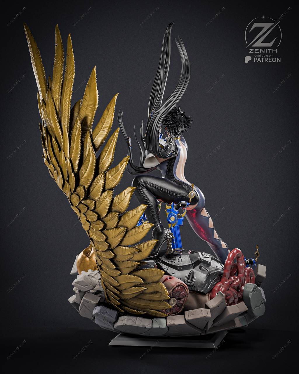 P站图纸印象馆 ZEZ STUDIOS 猎天使魔女 贝优妮塔 ZEZ STUDIOS 猎天使魔女 贝优妮塔