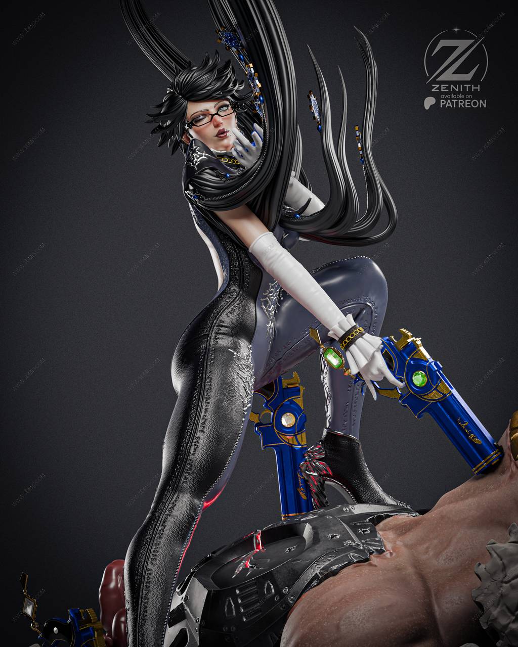 P站图纸印象馆 ZEZ STUDIOS 猎天使魔女 贝优妮塔 ZEZ STUDIOS 猎天使魔女 贝优妮塔