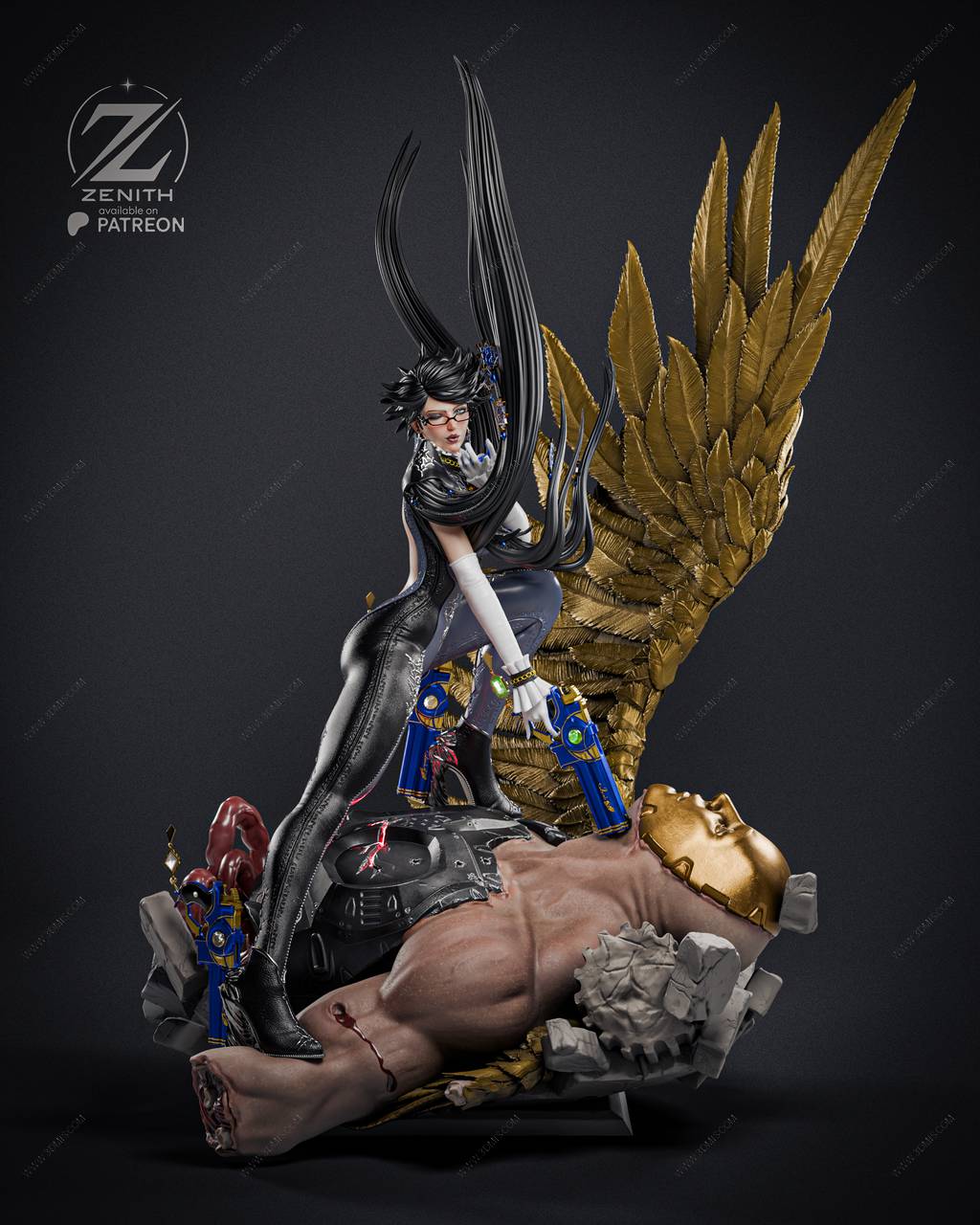P站图纸印象馆 ZEZ STUDIOS 猎天使魔女 贝优妮塔 ZEZ STUDIOS 猎天使魔女 贝优妮塔