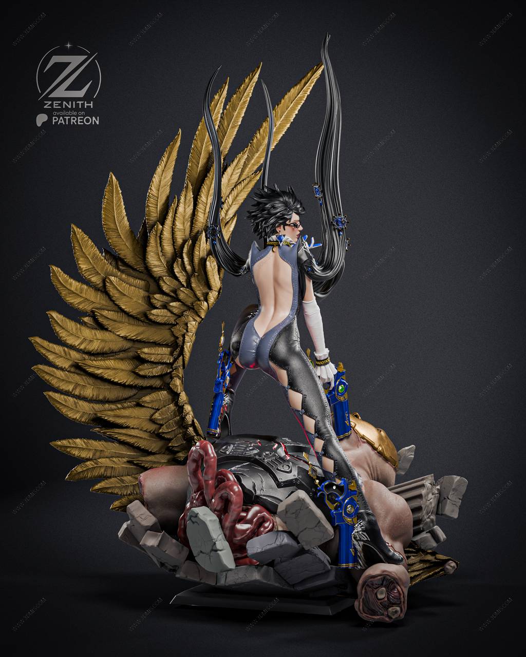 P站图纸印象馆 ZEZ STUDIOS 猎天使魔女 贝优妮塔 ZEZ STUDIOS 猎天使魔女 贝优妮塔