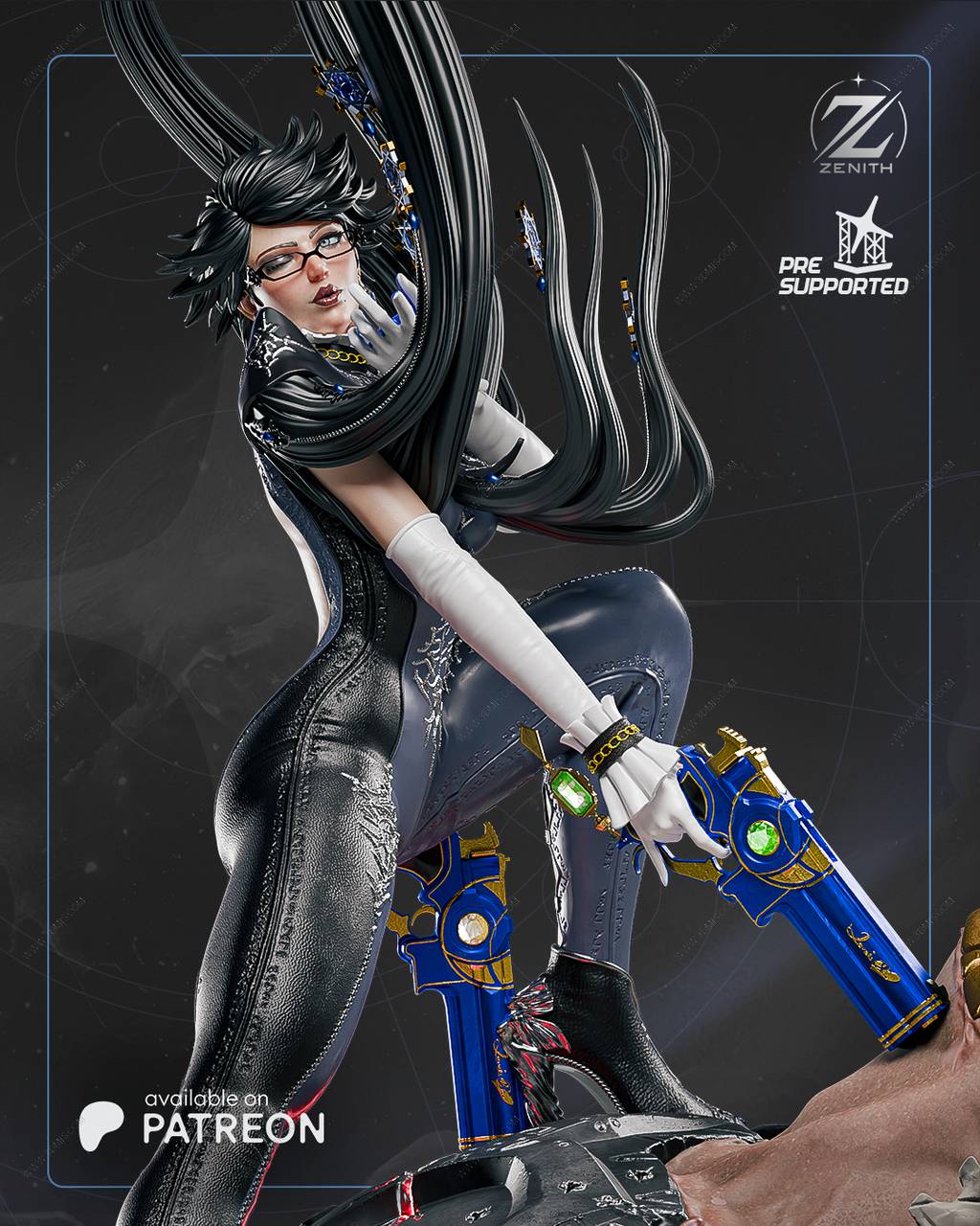 P站图纸印象馆 ZEZ STUDIOS 猎天使魔女 贝优妮塔 ZEZ STUDIOS 猎天使魔女 贝优妮塔