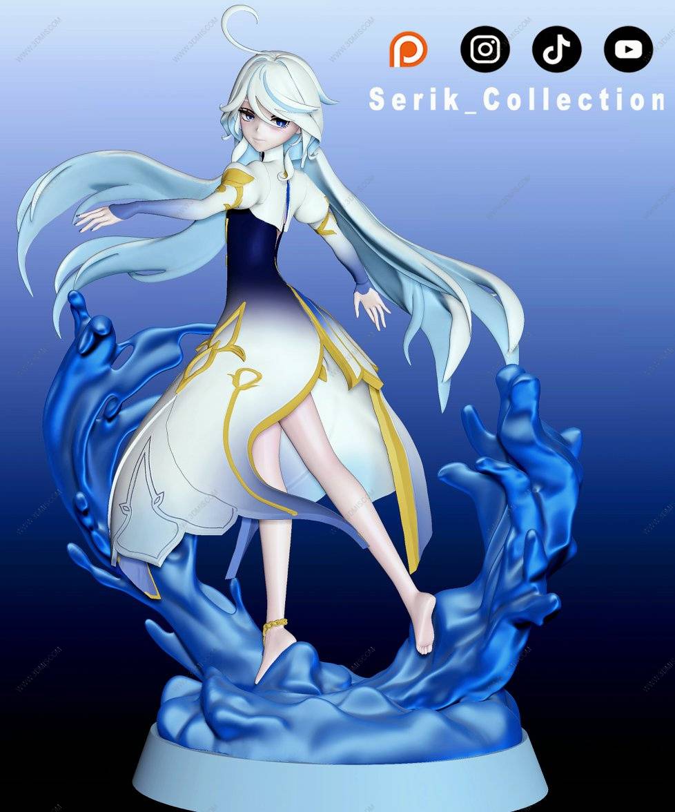 P站图纸印象馆 Serik 原神 芙宁娜 Serik 原神 芙宁娜