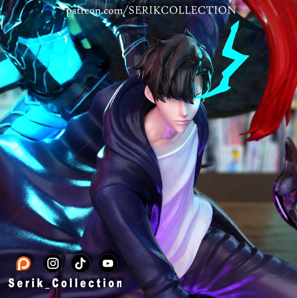 P站图纸印象馆 Serik 我独自升级 程肖宇 Serik 我独自升级 程肖宇