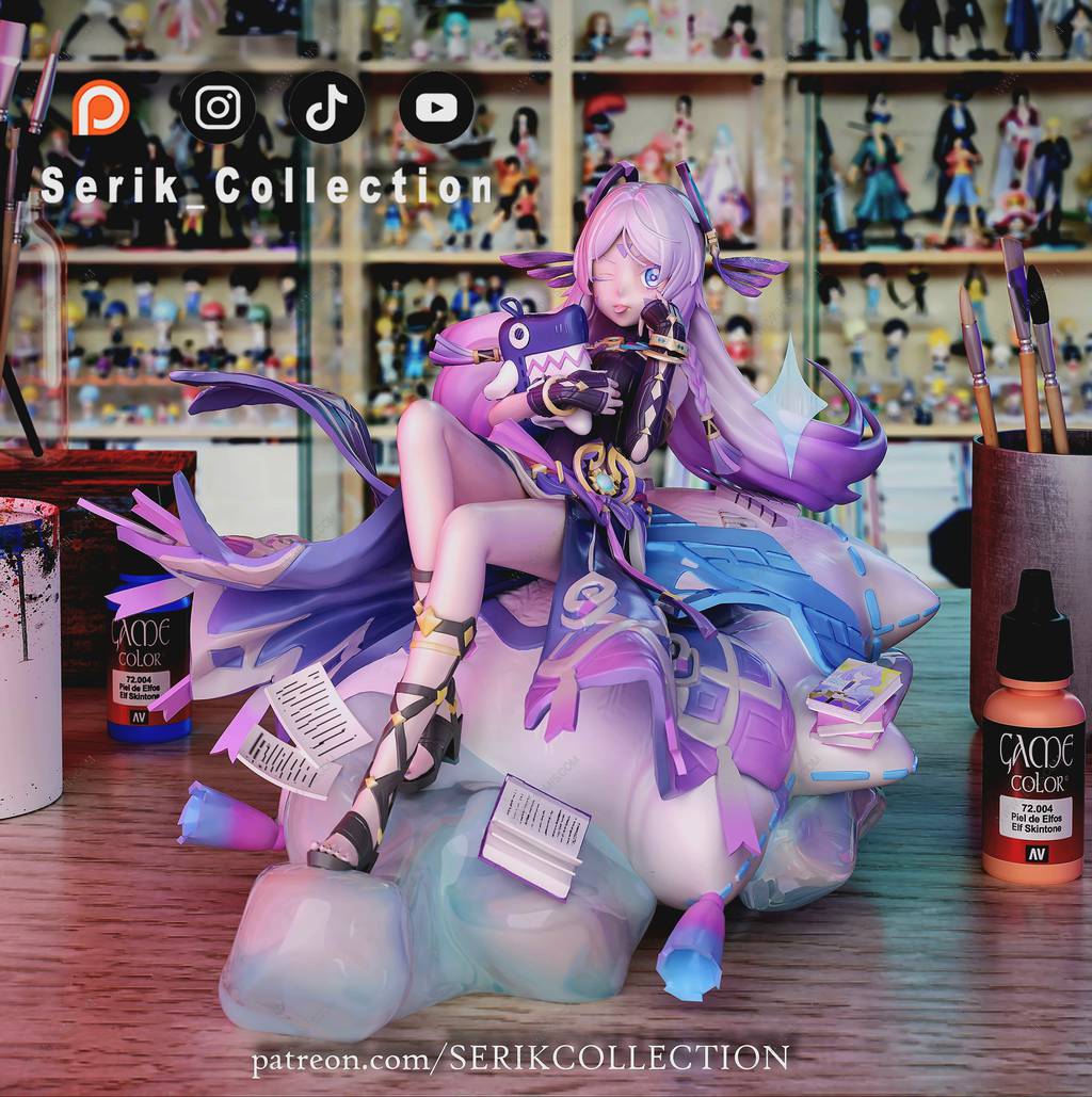 P站图纸印象馆 Serik 原神 茜特菈莉 Serik 原神 茜特菈莉