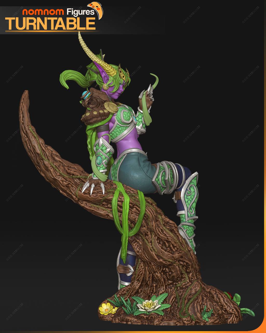 P站图纸印象馆 NomNom 魔兽世界 伊瑟拉 NomNom 魔兽世界 伊瑟拉