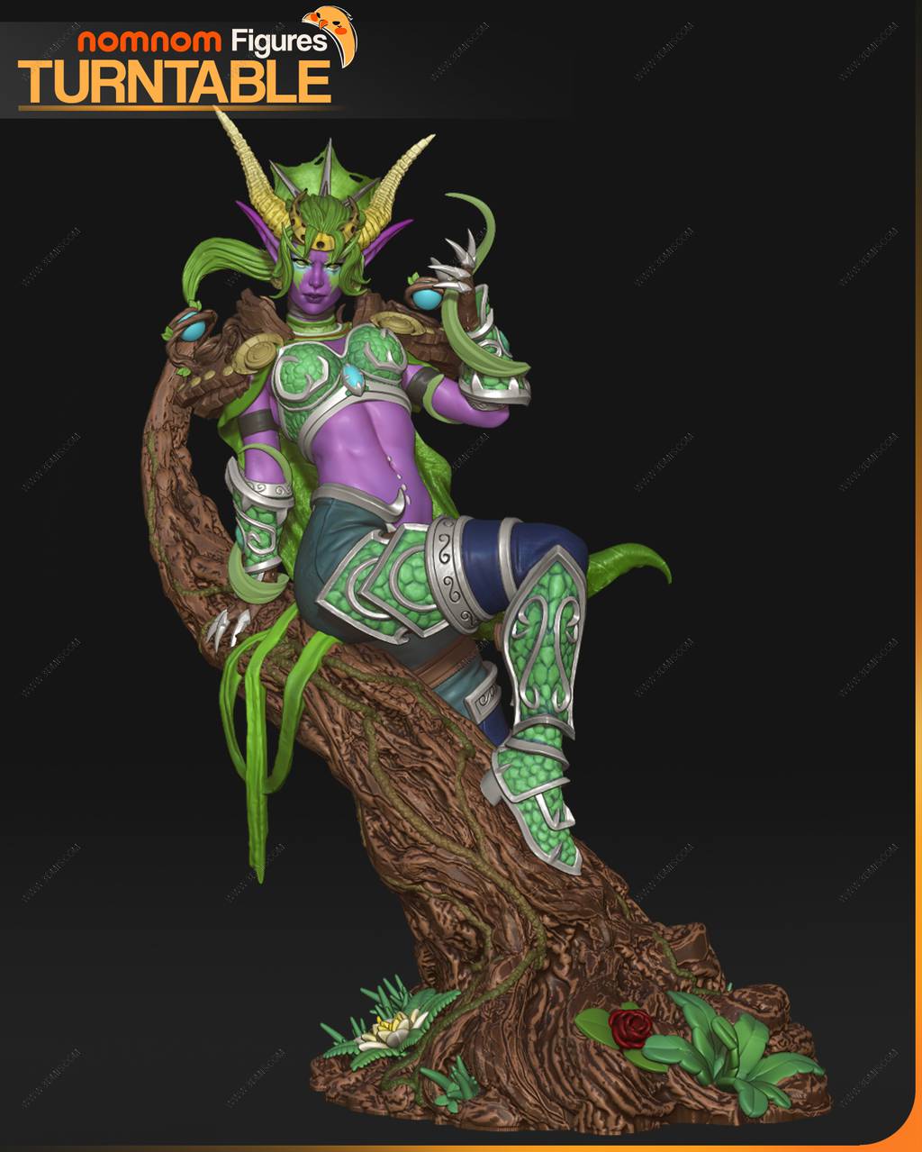 P站图纸印象馆 NomNom 魔兽世界 伊瑟拉 NomNom 魔兽世界 伊瑟拉