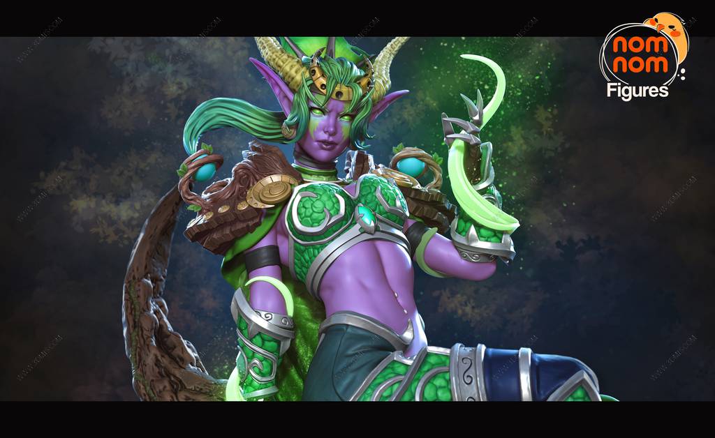 P站图纸印象馆 NomNom 魔兽世界 伊瑟拉 NomNom 魔兽世界 伊瑟拉