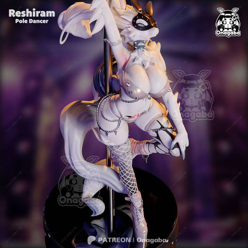 P站图纸印象馆 精灵宝可梦 莱希拉姆 精灵宝可梦 莱希拉姆