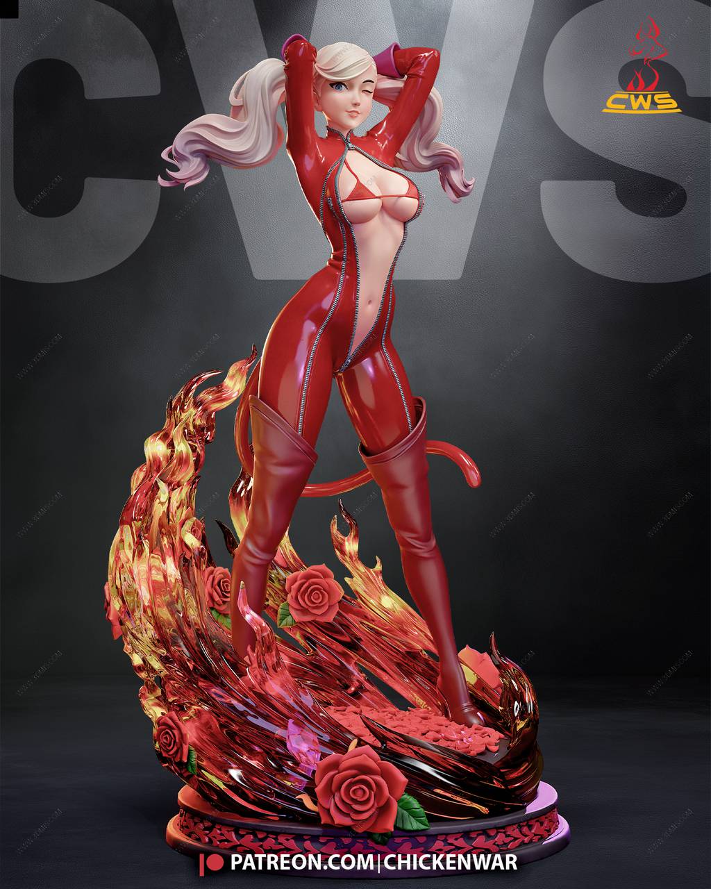 P站图纸印象馆 CW Studio 女神异闻录 高卷杏 CW Studio 女神异闻录 高卷杏