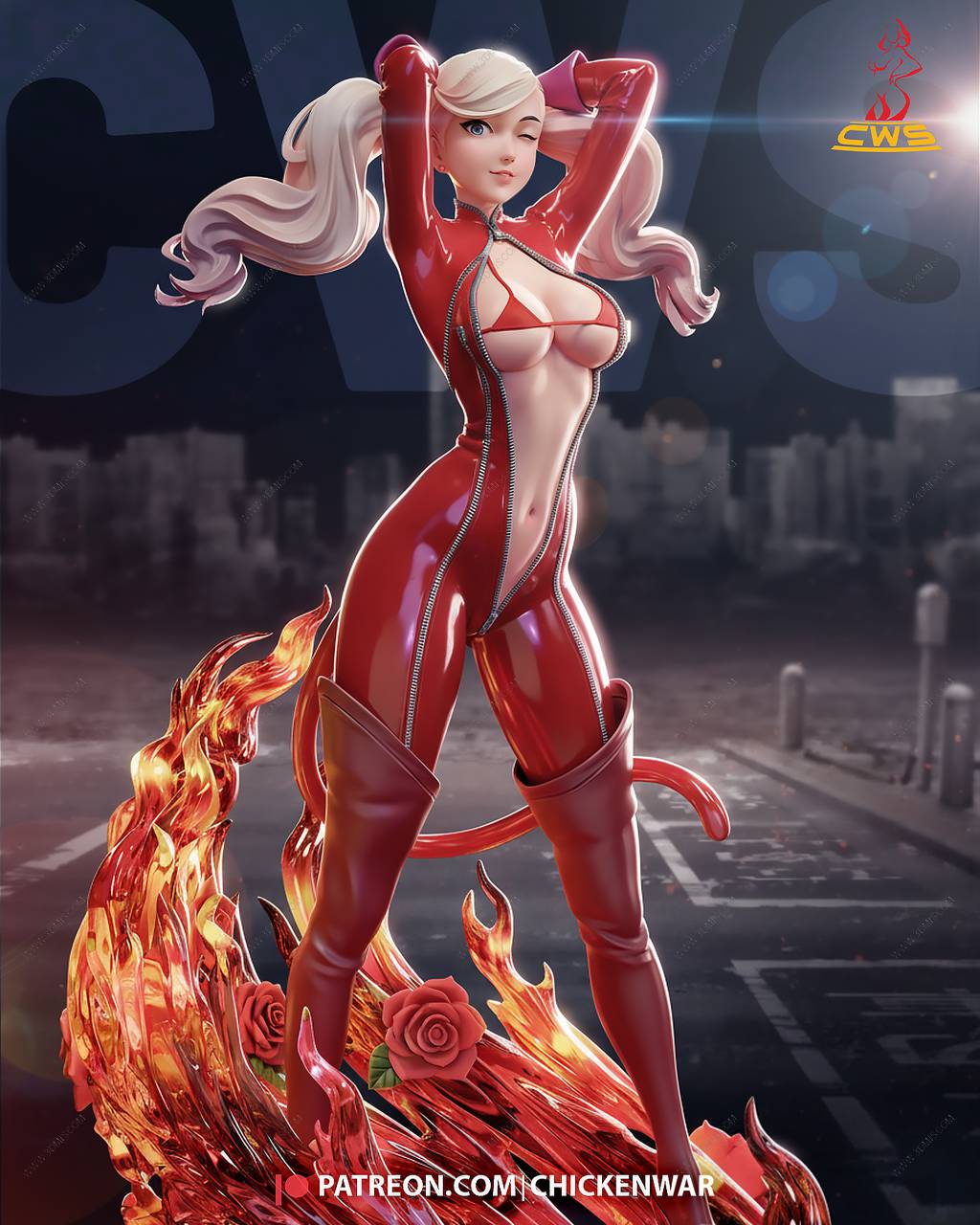 P站图纸印象馆 CW Studio 女神异闻录 高卷杏 CW Studio 女神异闻录 高卷杏