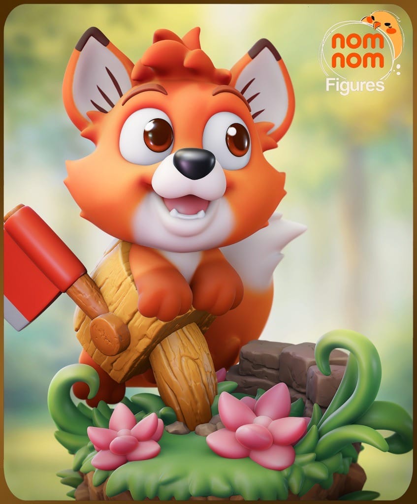 P站图纸印象馆 NomNom 狐狸与猎狗 托德 NomNom 狐狸与猎狗 托德