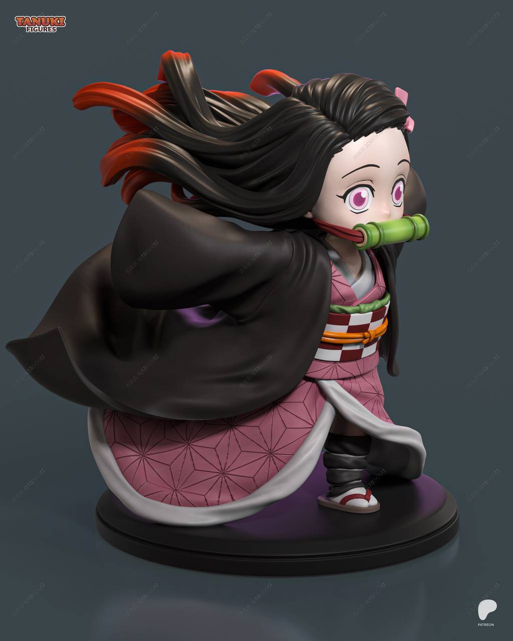 P站图纸印象馆 Tanuki Figures 鬼灭之刃 灶门祢豆子 Tanuki Figures 鬼灭之刃 灶门祢豆子