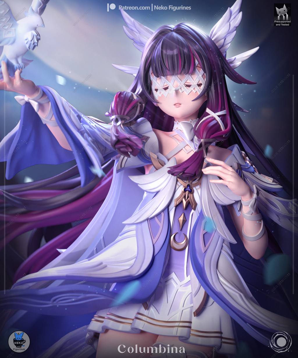 P站图纸印象馆 Neko 原神 哥伦比娅 Neko 原神 哥伦比娅