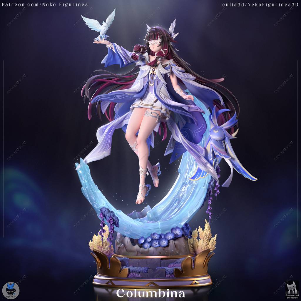 P站图纸印象馆 Neko 原神 哥伦比娅 Neko 原神 哥伦比娅