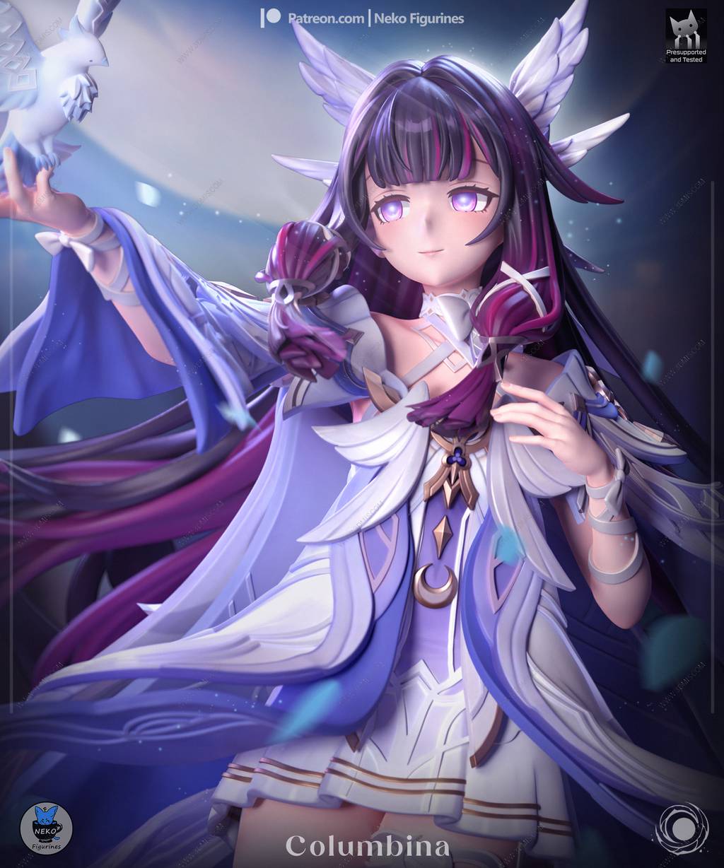 P站图纸印象馆 Neko 原神 哥伦比娅 Neko 原神 哥伦比娅