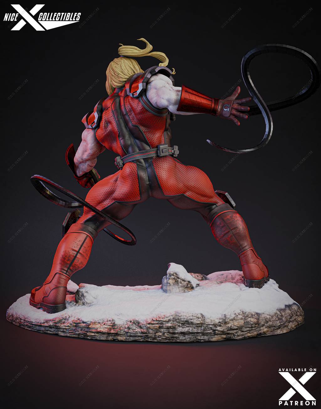 P站图纸印象馆 Nice X Collectibles 漫威 红色欧米伽 Nice X Collectibles 漫威 红色欧米伽