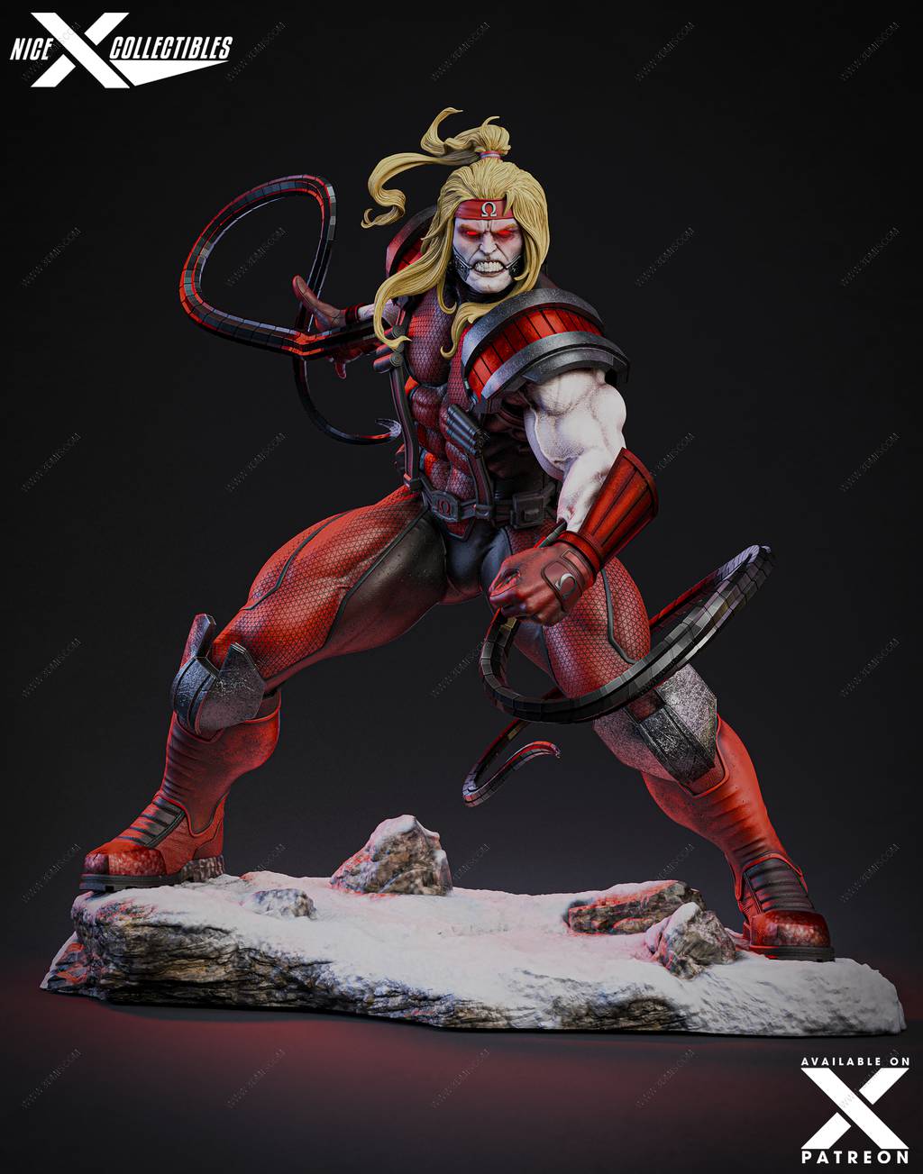 P站图纸印象馆 Nice X Collectibles 漫威 红色欧米伽 Nice X Collectibles 漫威 红色欧米伽