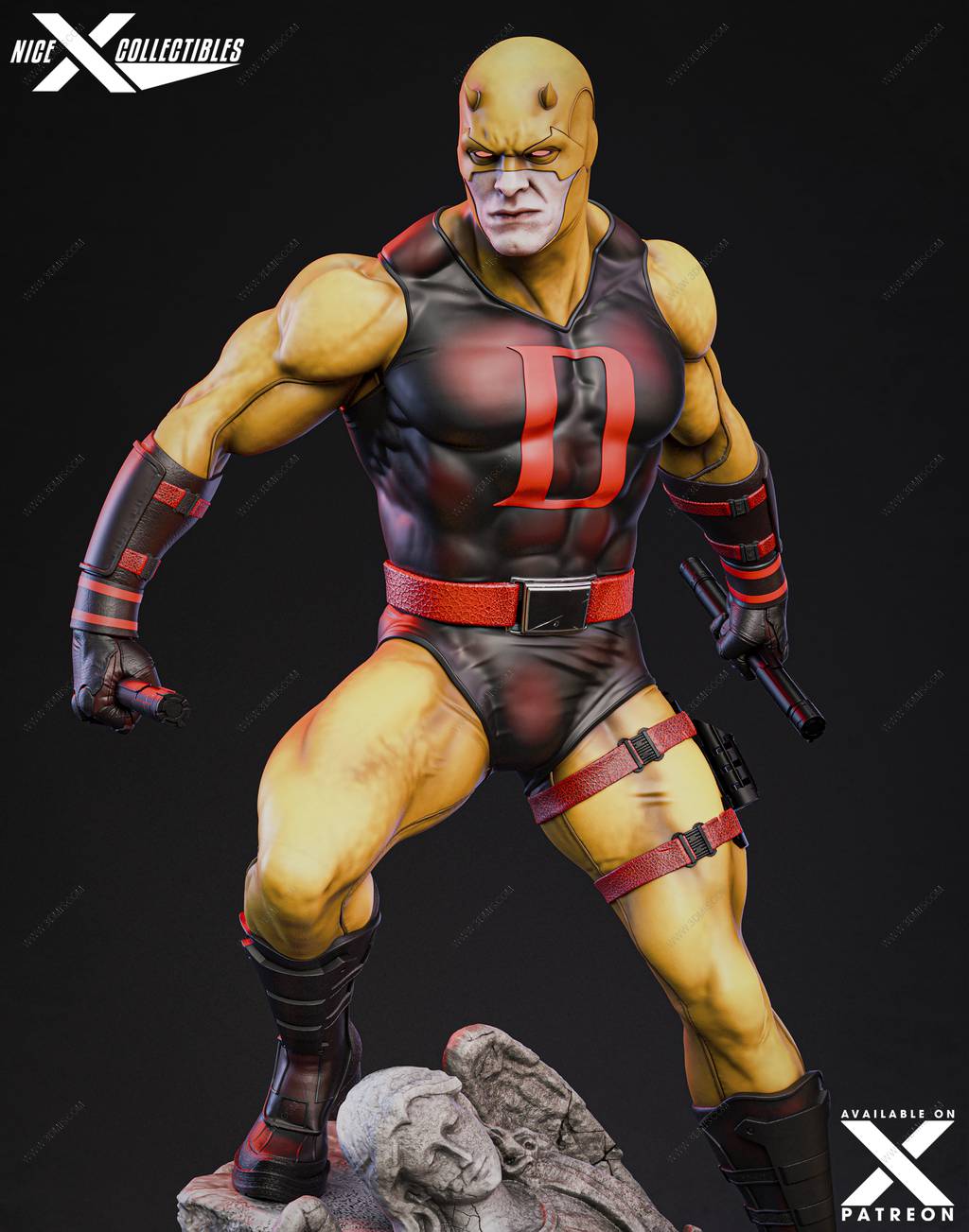 P站图纸印象馆 Nice X Collectibles 漫威 夜魔侠 Nice X Collectibles 漫威 夜魔侠