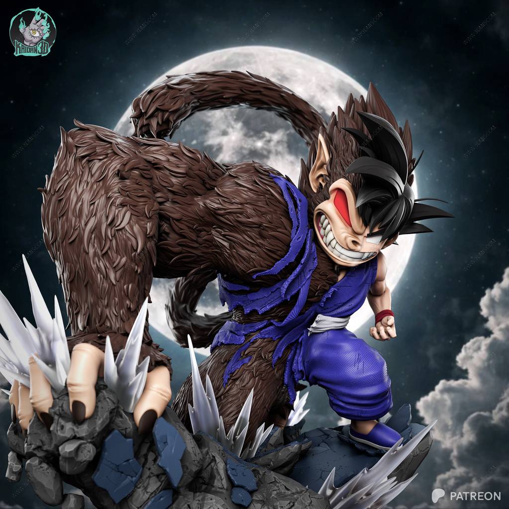 P站图纸印象馆 Kaidan 龙珠 巨猿孙悟空 Kaidan 龙珠 巨猿孙悟空