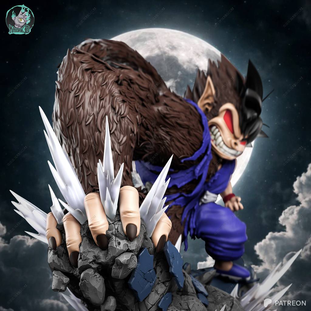 P站图纸印象馆 Kaidan 龙珠 巨猿孙悟空 Kaidan 龙珠 巨猿孙悟空