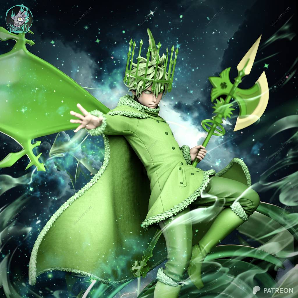 P站图纸印象馆 Kaidan 黑色四叶草 尤诺 Kaidan 黑色四叶草 尤诺