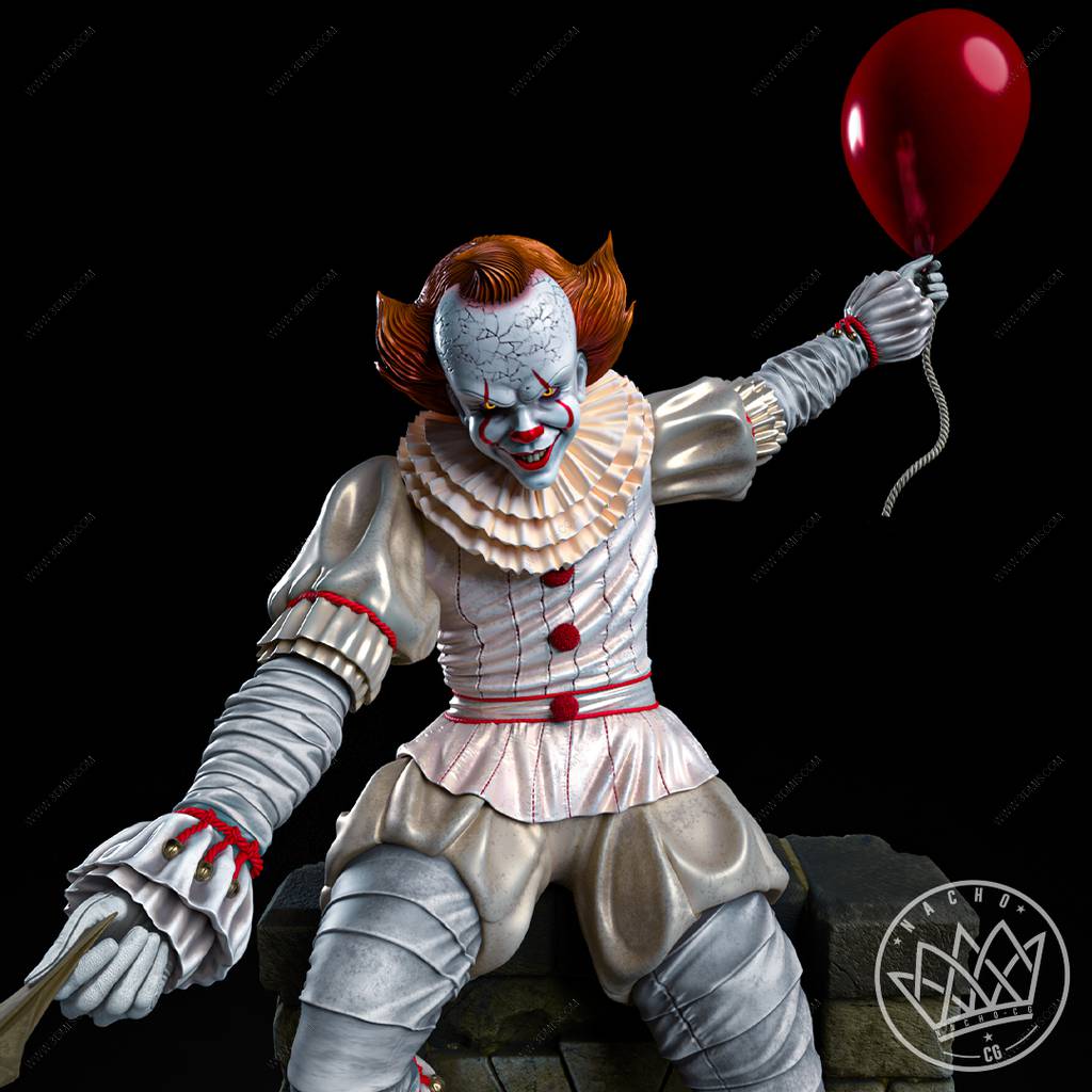 P站图纸印象馆 Nacho CG 小丑回魂 潘尼怀斯 Nacho CG 小丑回魂 潘尼怀斯