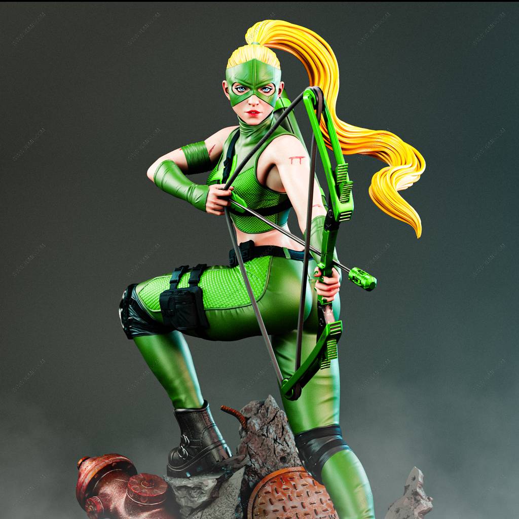 P站图纸印象馆 BrunoArt3D DC漫威 阿尔忒弥斯 BrunoArt3D DC漫威 阿尔忒弥斯