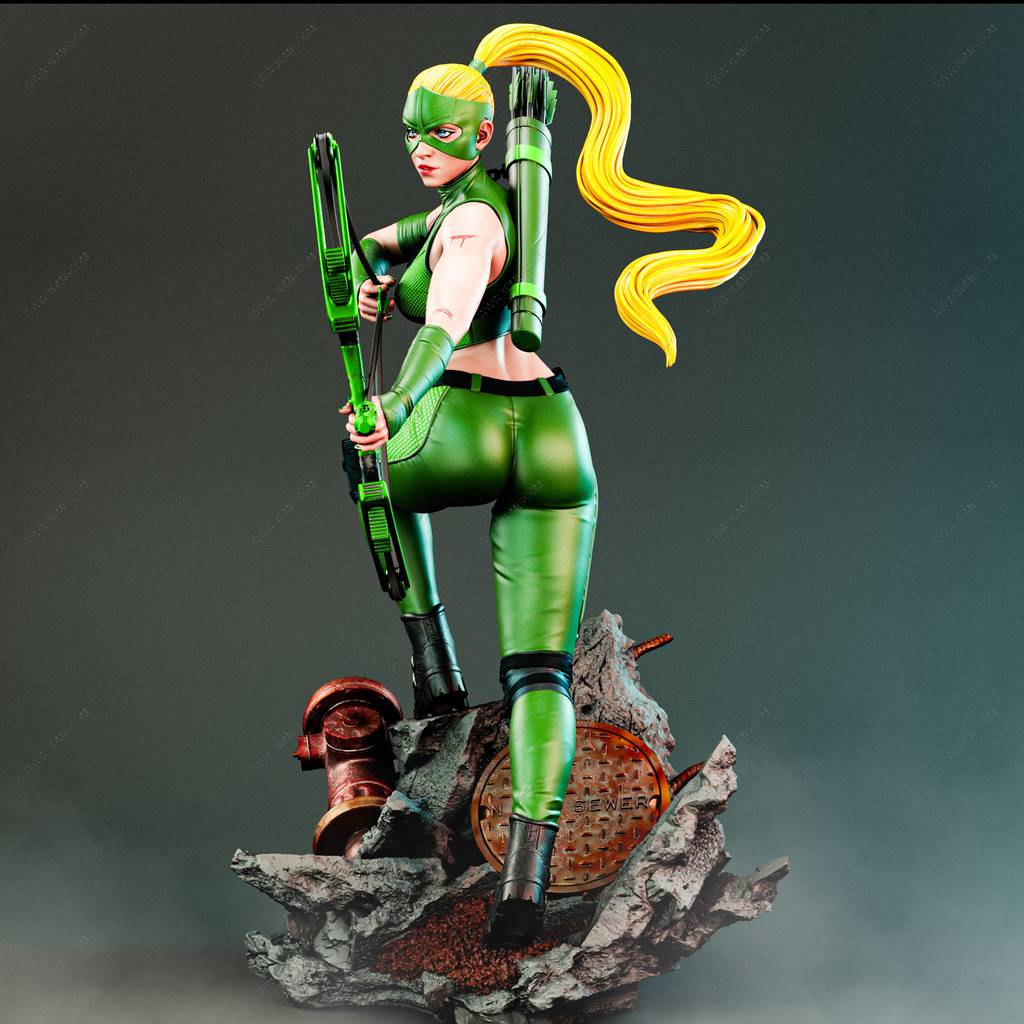 P站图纸印象馆 BrunoArt3D DC漫威 阿尔忒弥斯 BrunoArt3D DC漫威 阿尔忒弥斯