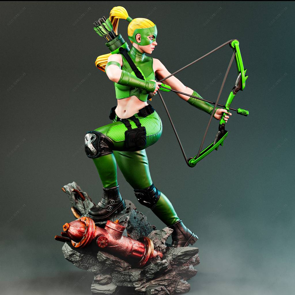 P站图纸印象馆 BrunoArt3D DC漫威 阿尔忒弥斯 BrunoArt3D DC漫威 阿尔忒弥斯