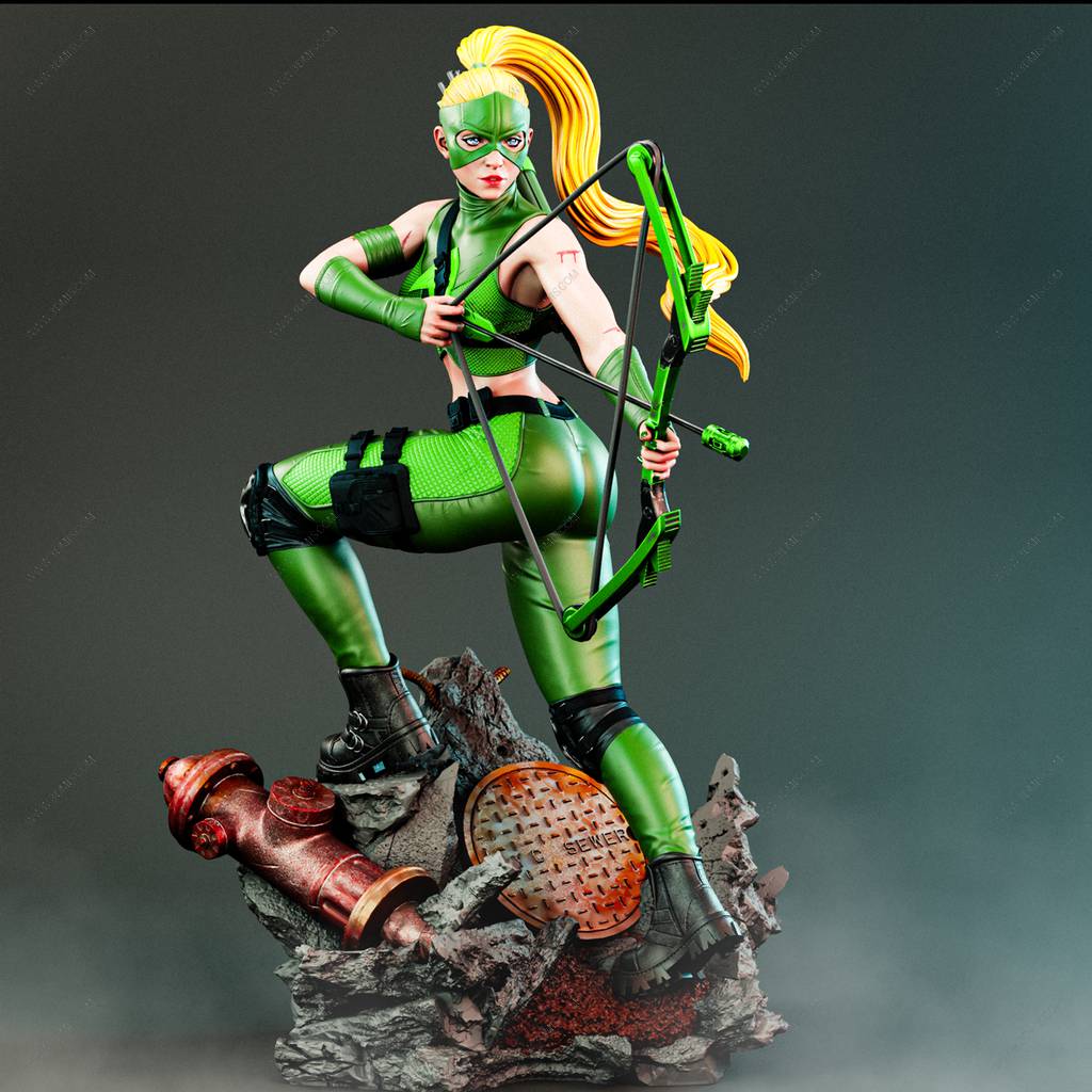 P站图纸印象馆 BrunoArt3D DC漫威 阿尔忒弥斯 BrunoArt3D DC漫威 阿尔忒弥斯