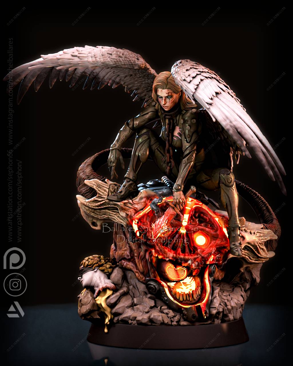 P站图纸印象馆 Geek MB 破碎的六翼天使 Geek MB 破碎的六翼天使