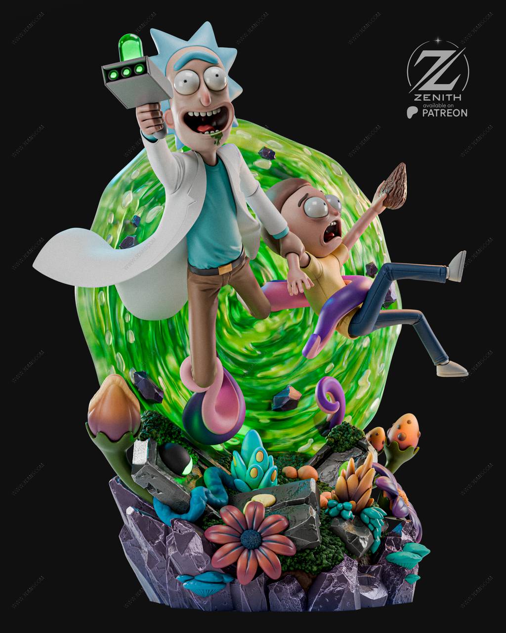 P站图纸印象馆 ZEZ STUDIOS 瑞克和莫蒂 ZEZ STUDIOS 瑞克和莫蒂