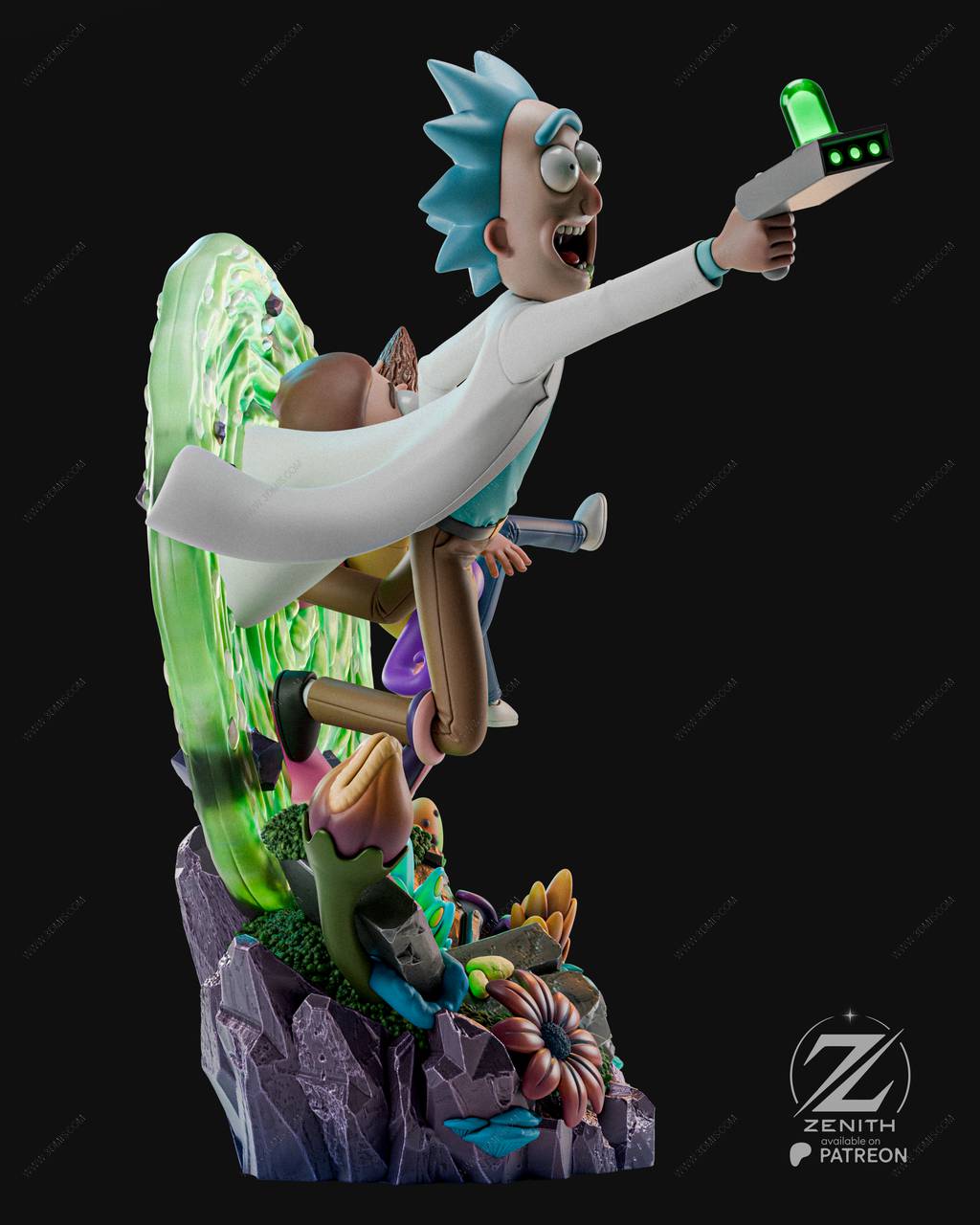 P站图纸印象馆 ZEZ STUDIOS 瑞克和莫蒂 ZEZ STUDIOS 瑞克和莫蒂