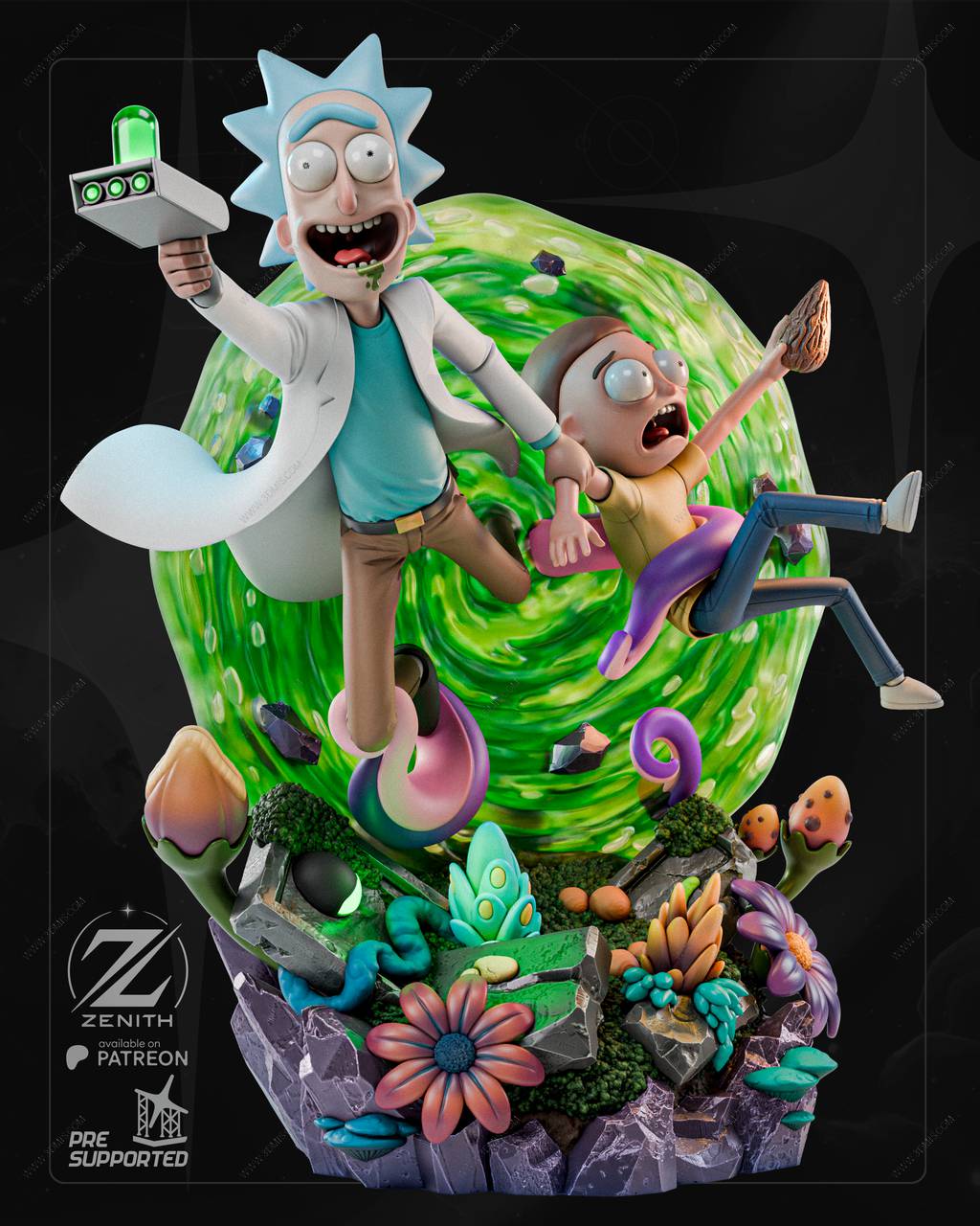 P站图纸印象馆 ZEZ STUDIOS 瑞克和莫蒂 ZEZ STUDIOS 瑞克和莫蒂