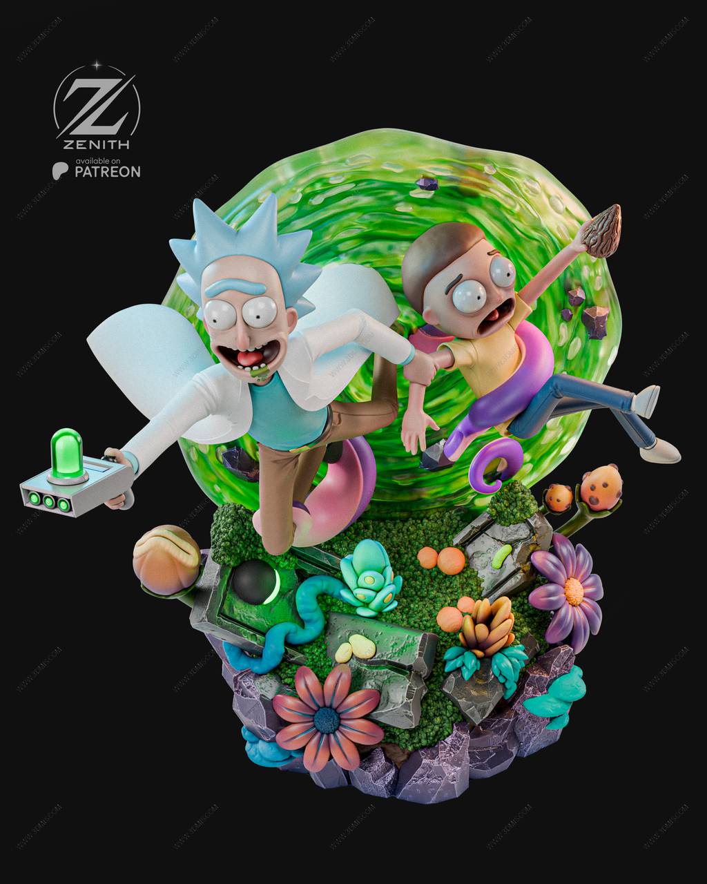 P站图纸印象馆 ZEZ STUDIOS 瑞克和莫蒂 ZEZ STUDIOS 瑞克和莫蒂