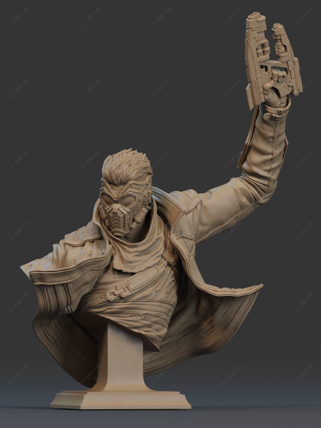 P站图纸印象馆 CA3D 2026年1月半身像合集 CA3D 2026年1月半身像合集