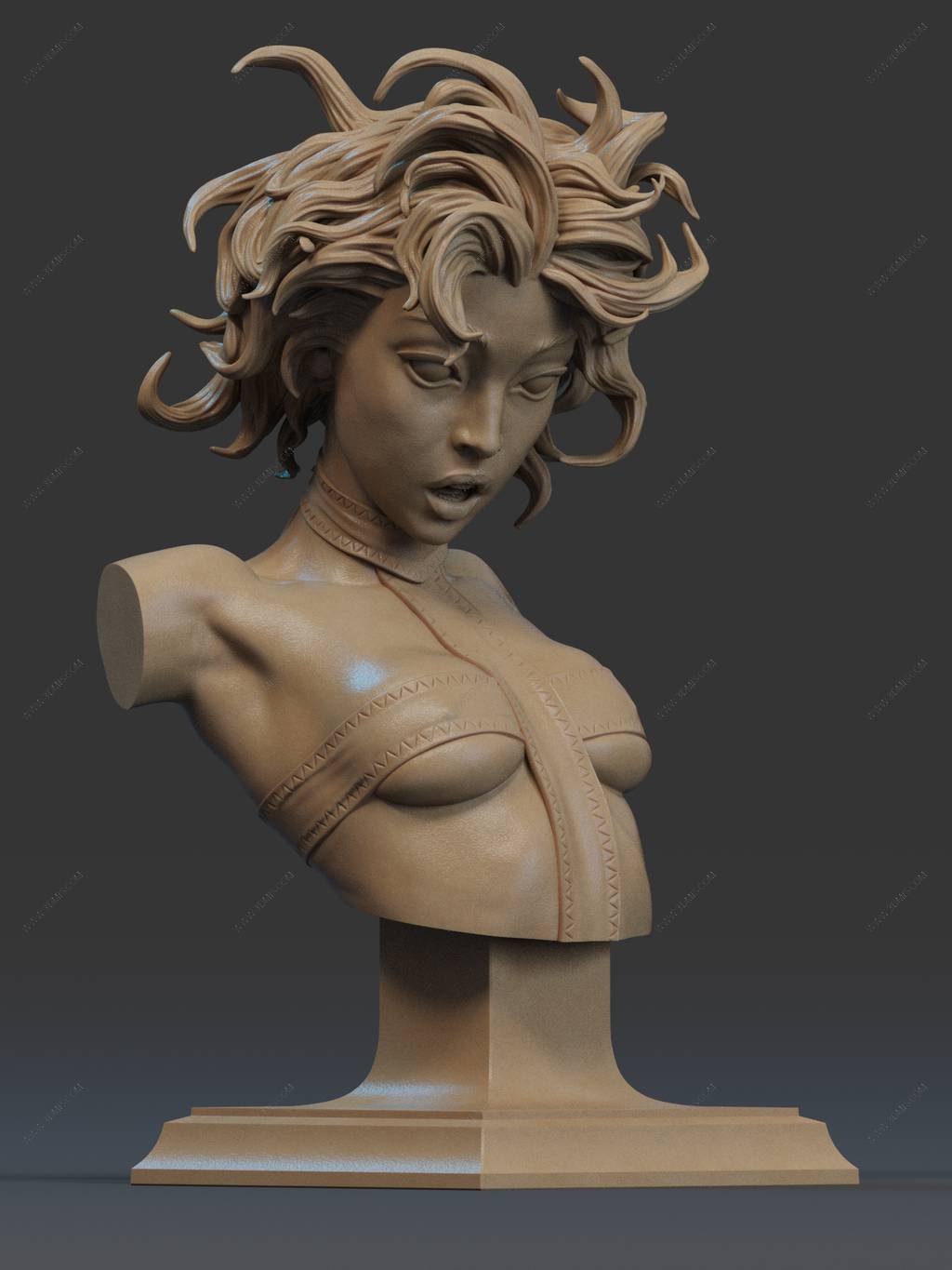 P站图纸印象馆 CA3D 2026年1月半身像合集 CA3D 2026年1月半身像合集