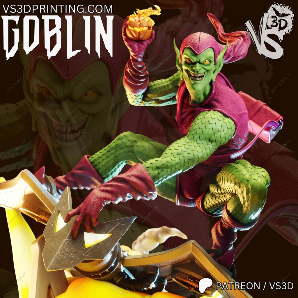 P站图纸印象馆 VS3D 漫威 绿魔 VS3D 漫威 绿魔