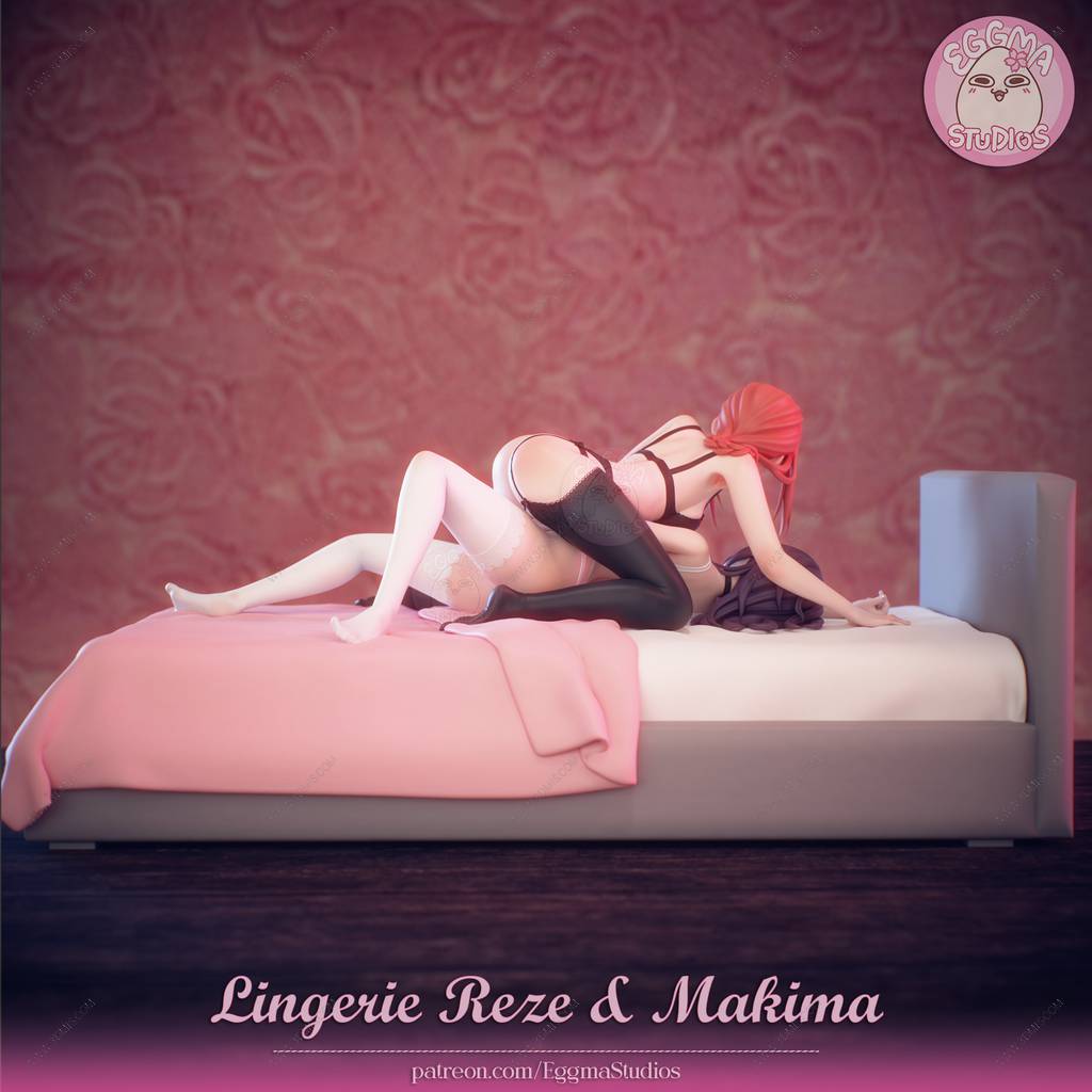 P站图纸印象馆 Eggma Studios 链锯人 蕾塞和玛奇玛 Eggma Studios 链锯人 蕾塞和玛奇玛