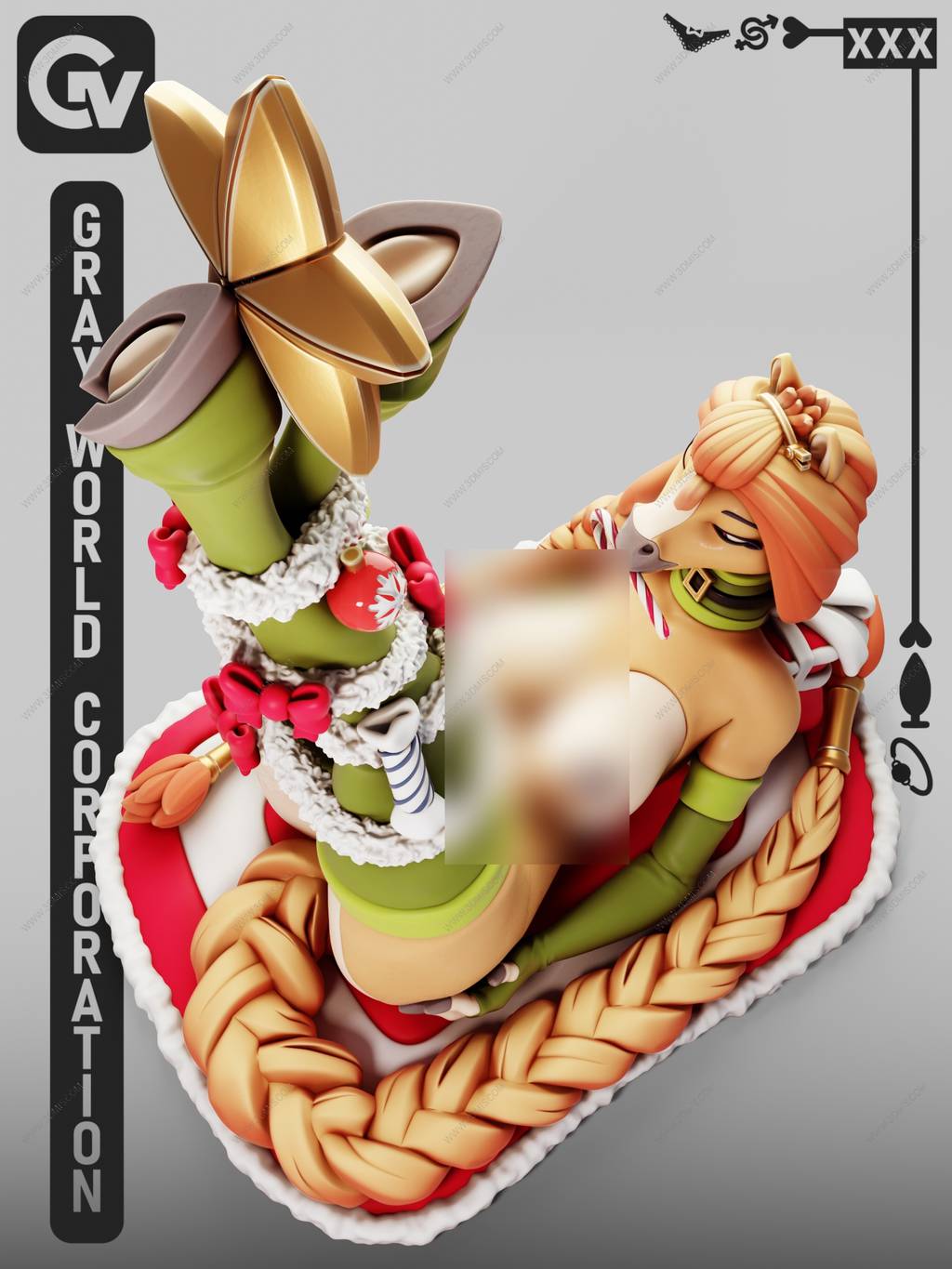 P站图纸印象馆 GrayWorld 毛茸茸的马 GrayWorld 毛茸茸的马