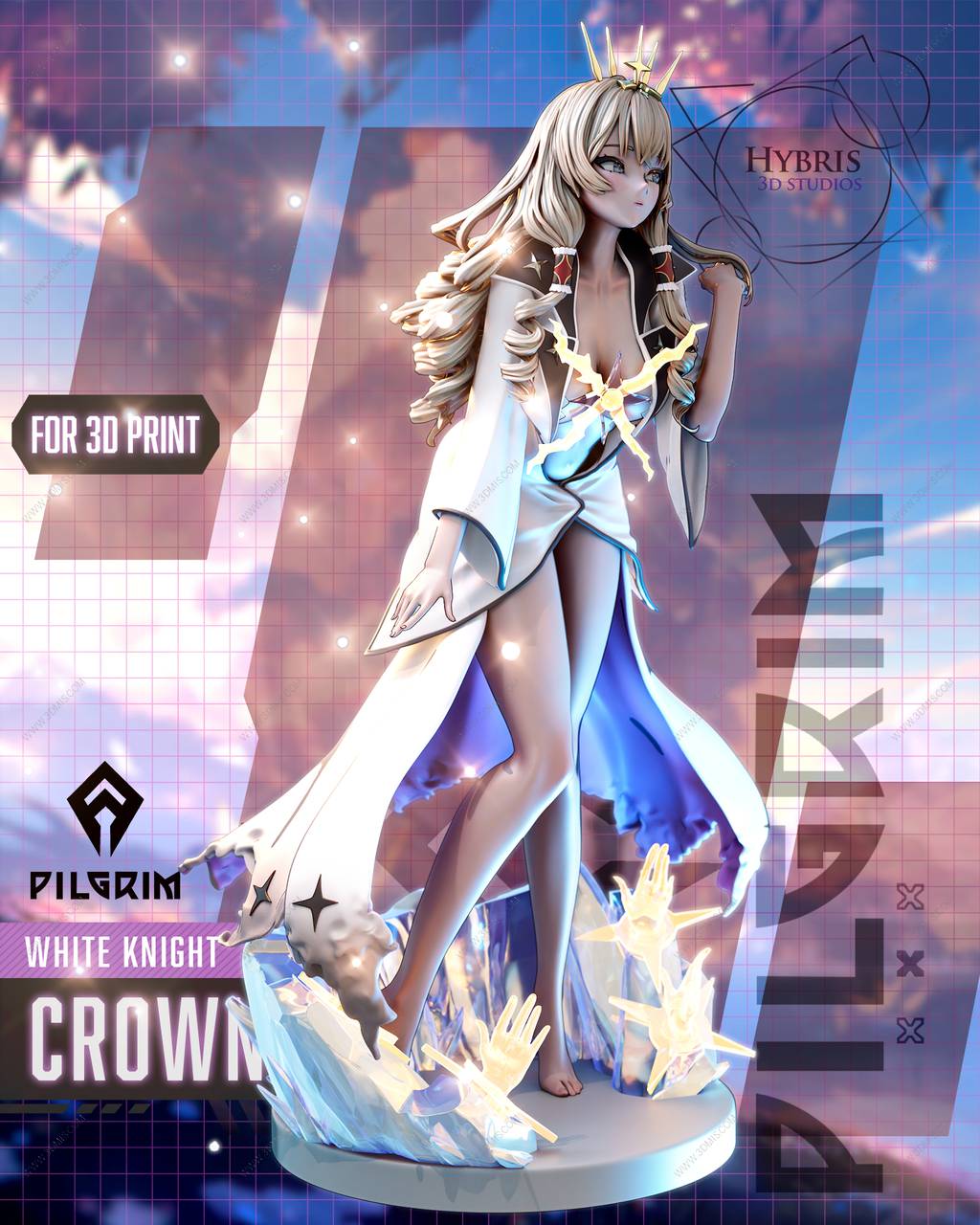 P站图纸印象馆 Hybris 妮姬:胜利女神 皇冠 Hybris 妮姬:胜利女神 皇冠