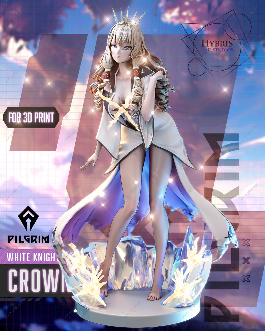 P站图纸印象馆 Hybris 妮姬:胜利女神 皇冠 Hybris 妮姬:胜利女神 皇冠