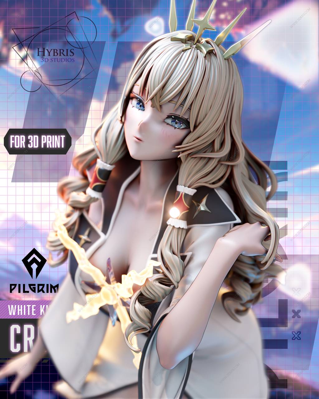 P站图纸印象馆 Hybris 妮姬:胜利女神 皇冠 Hybris 妮姬:胜利女神 皇冠