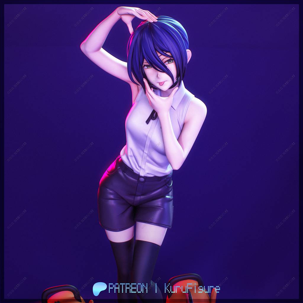 P站图纸印象馆 Kuru Figure 链锯人 蕾塞 Kuru Figure 链锯人 蕾塞