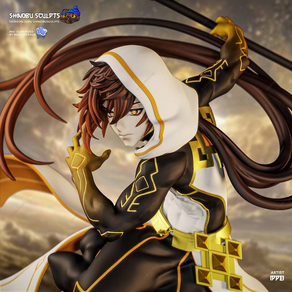 P站图纸印象馆 Shinobu Sculpts 原神 钟离 Shinobu Sculpts 原神 钟离
