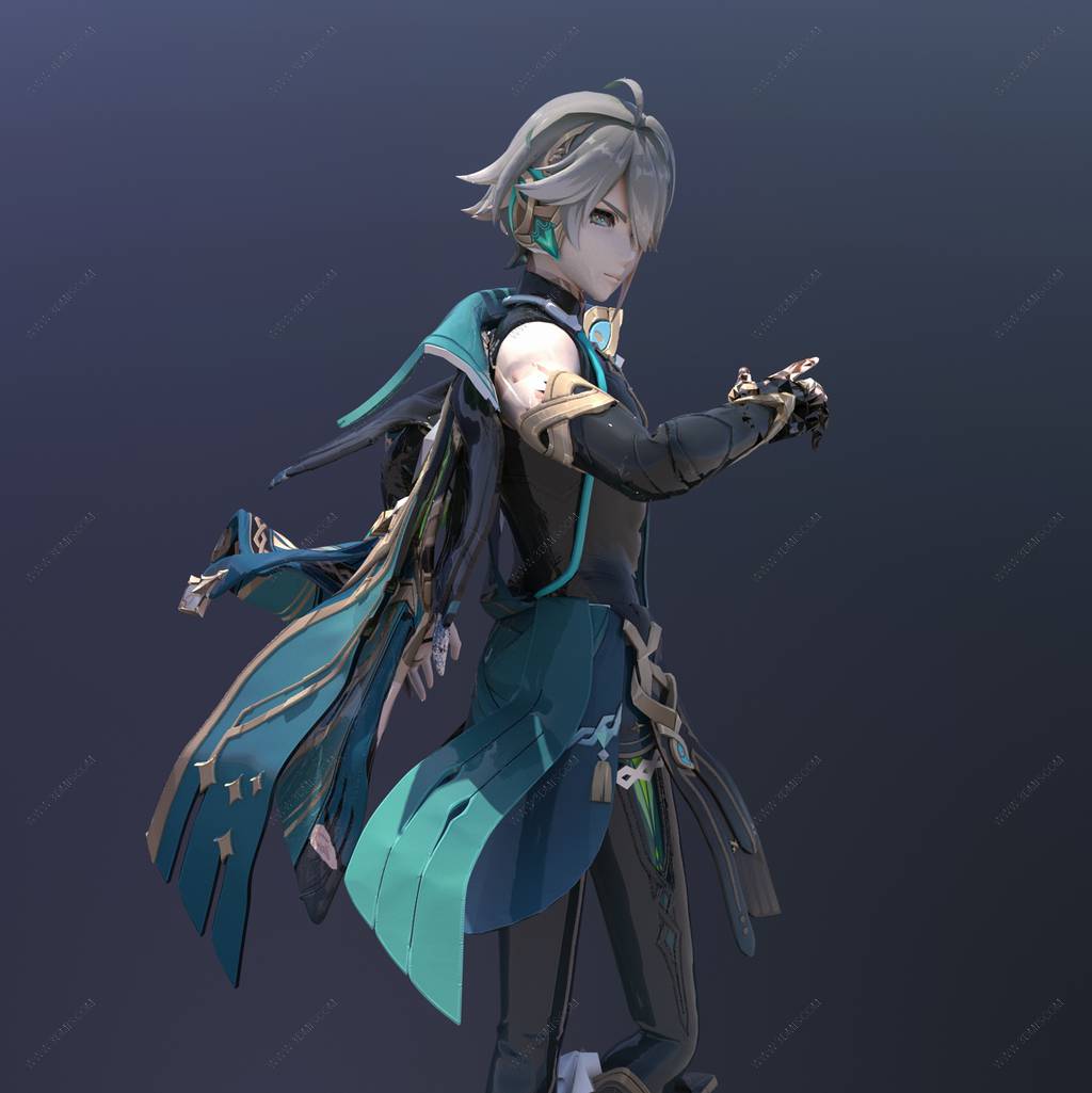 P站图纸印象馆 Serik 原神 艾尔海森 Serik 原神 艾尔海森