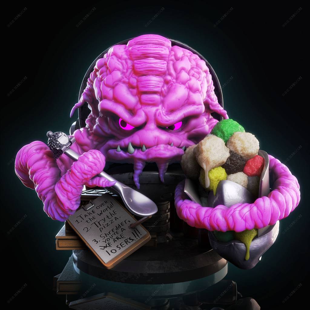 P站图纸印象馆 忍者神龟 朗格 忍者神龟 朗格