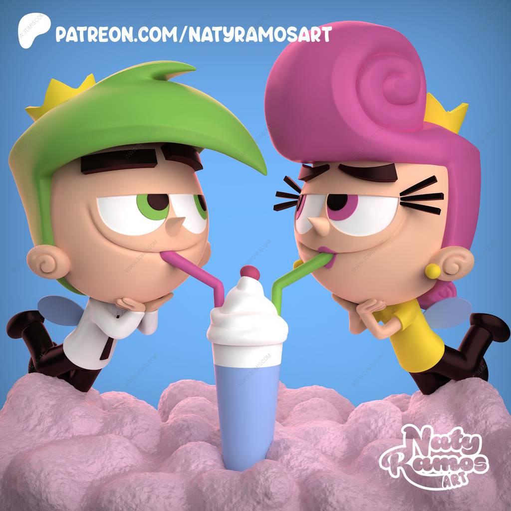 P站图纸印象馆 Naty Ramos 反斗家族 宇宙和万达 Naty Ramos 反斗家族 宇宙和万达