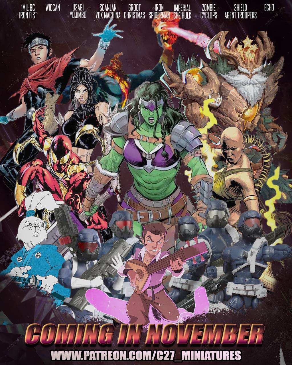 P站图纸印象馆 C27工作室11月份合集 C27工作室11月份合集